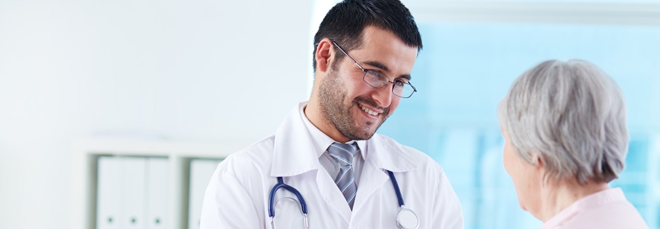 Young Doctor Supporting His Patient
